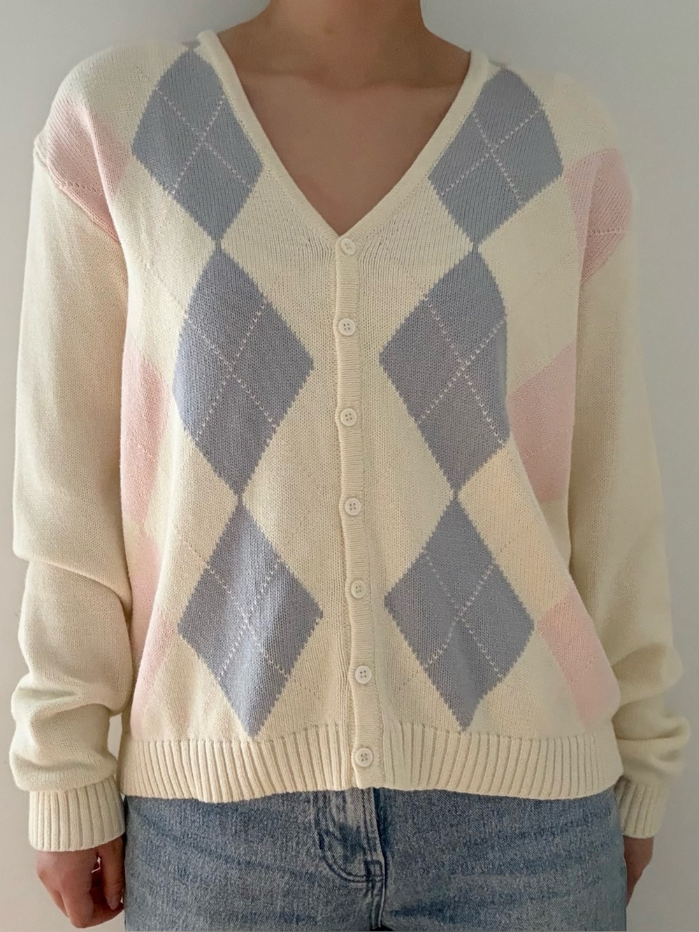 Brandy Melville Savannah Argyle Sweater